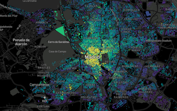 El crecimiento de las capitales calle a calle